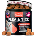 Load image into Gallery viewer, Flea Treatment for Cats Daily Oral Cat Flea and Tick Chews Chewable Tick Treatment Supplement for Kittens Skin & Coat, Digestive Health Supplement Alternative to Collars, Combs, Shampoos