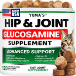 Load image into Gallery viewer, Hip and Joint Supplement for Cats Glucosamine Chews 120 Soft Chews