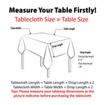Load image into Gallery viewer, Floral Color Rectangle Tablecloth 60x84 inch Non Iron Stain Resistant Polyester