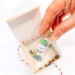Load image into Gallery viewer, Cute Girlfriend and Boyfriend Gifts Personalized Anniversary Present for Her Him Custom Birthday Gift Idea for Women Men (You Are My World in Craft Gift Box)