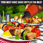 Load image into Gallery viewer, 6 Pcs Condiment Squeeze Bottles for Sauces 12 oz – Squirt Bottles for Liquids Refillable Leak Proof Easy to Fill Durable and Convenient Salad Dressing Dispenser Dressing Mustard Ketchup Bottle
