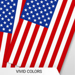 Load image into Gallery viewer, G128 American USA Bunting Banner Flag 8.2 x 5.5 Inch, Full String 33 Feet Printed 150D Polyester, Decorations For Bar, School, Festival Events Celebration
