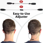 Load image into Gallery viewer, Eye Glasses String Strap Holder No Tail Glasses Adjustable Steel Wire 2 Pcs L