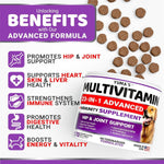 Load image into Gallery viewer, (2 Pack) Multivitamin Treats for Dogs Made in USA