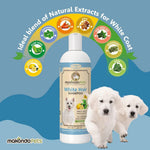 Load image into Gallery viewer, Dog Whitening Shampoo for Dogs with White Light Colored Hair Coat Fur White