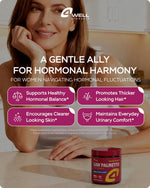 Load image into Gallery viewer, Saw Palmetto for Women 900mg DHT Blocker for Hair Growth with DHEA Collagen Peptides Advanced Beauty Support Complex for Hair Skin Nails DHEA Supplement Thinning Support 60 Capsules