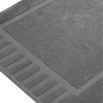 Load image into Gallery viewer, Luxury Bath Mat Floor Towel Set 22 x34 in 2 Pack Dark Gray Absorbent Cotton