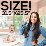 Load image into Gallery viewer, Portable Changing Pad Large Size 25.5 x31.5 inch 2 Pack Vinyl Waterproof Smooth