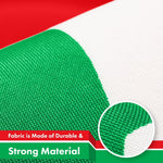 Load image into Gallery viewer, G128 Combo Pack: American USA Flag 3x5 Ft & Lebanon Lebanese Flag 3x5 Ft, Both Printed 150D Polyester, Indoor/Outdoor, Brass Grommets