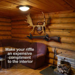 Load image into Gallery viewer, Gun Rack Wall Mount Hold Up Displays Horizontal Gun Rack and Shotgun Hooks