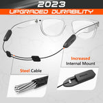 Load image into Gallery viewer, Adjustable Glasses Strap3 Pcs Eyeglasses Holders No Tail 3 Pcs XL Size 17 inch