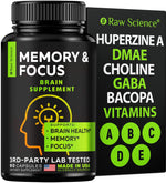Load image into Gallery viewer, Nootropics Brain Supplements for Memory Focus with Huperzine 60 Capsules
