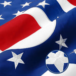 Load image into Gallery viewer, G128 Ohio OH State Flag 2x3 Ft StormFlyer Series Embroidered 220GSM Spun Polyester Embroidered Design, Indoor/Outdoor, Brass Grommets, Heavy Duty, All Weather