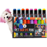 Load image into Gallery viewer, Dog Hair Dye 8 Color Dog Safe Hair Dye Non Toxic Temporary Pet Hair Paint Pens