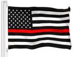 Load image into Gallery viewer, G128 Combo Pack: USA American Flag 3x5 Ft 150D Printed Stars & Thin Red Line Flag 3x5 Ft 150D Printed