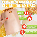 Load image into Gallery viewer, 12Pcs Non Stick Toaster Bags Reusable – 6.7 x7.5 Grilled Cheese Bags Heat Resistant & Easy to Clean Mess Free Toasting Sandwiches Panini & More Compatible with Toaster Oven Microwave & Grill