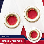 Load image into Gallery viewer, G128 Combo Pack: American USA Flag 150D 3x5 Ft & American USA Proud and Free Eagle Flag 300D 3x5 Ft Both LiteWeave Pro Series Printed Polyester, Brass Grommets