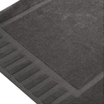 Load image into Gallery viewer, Luxury Bath Mat Floor Towel Set 2 Pack Cotton Hotel Spa Bathtub Mats Dark Gray