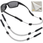 Load image into Gallery viewer, Eye Glasses String Strap Holder No Tail Cords Adjustable XL Size 17 inch Length