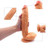 Load image into Gallery viewer, Large Dildo Super Long Realistic with Hands Free Suction Cup Waterproof 11.8