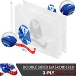 Load image into Gallery viewer, US Army Flag 3x5 Ft, 10Pack, Doublesided, Embroidered Polyester By G128
