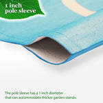Load image into Gallery viewer, Combo Pack Garden Flag Stand Black 36x16 in and Garden Flag 12x18 in Happy