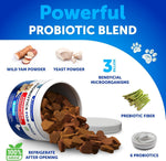 Load image into Gallery viewer, Probiotics for Dogs Support Gut Health Itchy Skin Allergies Immunity Yeast