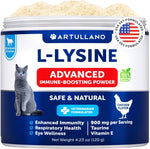 Load image into Gallery viewer, L-Lysine Powder for Cats 900 mg per Serving Immune Support