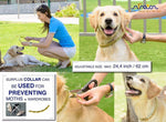 Load image into Gallery viewer, Arava Flea & Tick Collar for Dogs & Puppies Length 22'' 11 Natural Active Ingredienhanced Control & Defensents Safe for Babies & Pets E