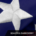 Load image into Gallery viewer, Combo Pack USA American Flag and Chicago Flag 2.5x4 Ft Embroidered 300D