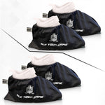 Load image into Gallery viewer, Slide Board Booties 2 Pairs for Hockey Slide Board or Fitness Slide Boards Smooth Gliding Improve Skating Stride Speed Agility