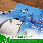 Load image into Gallery viewer, Garden Flag and Stand Life is Better with Cats 4x8 Inch Printed Blockout