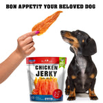Load image into Gallery viewer, Chicken Jerky Dog Treats 1.5 Lb Human Grade Pet Snacks Grain Free Organic Meat