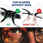 Load image into Gallery viewer, Eyeglass Nose Pads Anti Slip 1 mm Silicone Nose Bridge 6 Pairs Beige Color