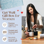 Load image into Gallery viewer, Thank You Gift Box for Women Cozy Appreciation Set with Socks Mug Organic Lemon