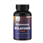 Load image into Gallery viewer, Melatonin 12mg Fast Dissolve Tablets – Natural Berry Flavor 100 Count – Extra Strength Sleep Support for Adults – Non Habit Forming 100 Day Supply