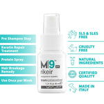 Load image into Gallery viewer, M9 Innovative Hair Repair Treatment Sulfate and Paraben Free Pre Shampoo Hair Protein Serum for Damaged Dry Hair and Split Ends Enriched with Avocado Oil (1.01 fl oz x 2)