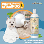 Load image into Gallery viewer, Dog Whitening Shampoo for Dogs with White Light Colored Hair Coat Fur White