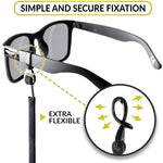 Load image into Gallery viewer, SIGONNA Eye Glasses String Holder Strap Eyeglass Straps Cords for Men Women Eyeglass Holders Around Neck Sunglasses String Chain Lanyard Retainer 4 Pcs Green Purple