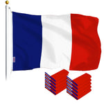 Load image into Gallery viewer, France French Flag 3x5 Ft 10Pack Printed Polyester By G128