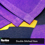 Load image into Gallery viewer, G128 Combo Pack: Garden Flag Stand Black 36x16 Inch & Garden Flag Trick or Treat Owl Purple 12x18 Inch