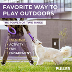 Load image into Gallery viewer, Puller Outdoor Dog Ring Toys Dog Fetch for Large Dogs Standard Size 2 Rings