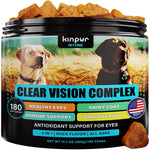 Load image into Gallery viewer, Eye Vitamins for Dogs Vision Supplement for Tear Stains Dog Eye Care Duck Flavor