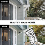 Load image into Gallery viewer, Combo Pack Flag Pole 6 FT Black Tangle Free and Join or Die White Flag 3x5 FT