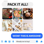 Load image into Gallery viewer, Silver Thermal Bubble Mailer 5 x 9 Inch 10 Pack Metallic Bubble Mailers Self Seal Metallic Bubble Envelope Waterproof Insulated Shipping Envelopes for Food Cosmetics