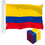 Load image into Gallery viewer, Colombia Colombian Flag 3x5 Ft 5Pack 150D Printed Polyester By G128