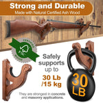 Load image into Gallery viewer, Gun Rack Wall Mount Hold Up Displays Horizontal Gun Rack and Shotgun Hooks