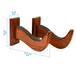 Load image into Gallery viewer, Surfboard Rack Holder Hooks Ash Tree Wood Eco Friendly Display Natural Finish