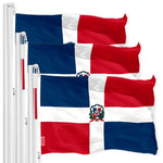 Load image into Gallery viewer, Dominican Republic Dominican Flag 3x5 Ft 3Pack 150D Printed Polyester