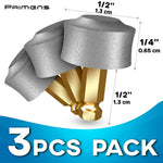 Load image into Gallery viewer, Dog Nail Grinder Replacement Head 3-Pack Bits